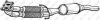 VW 1K0254510JX Catalytic Converter